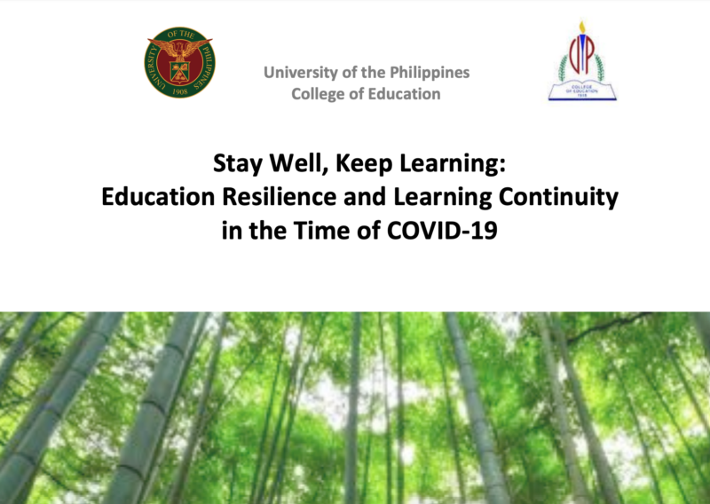 Stay Well, Keep Learning