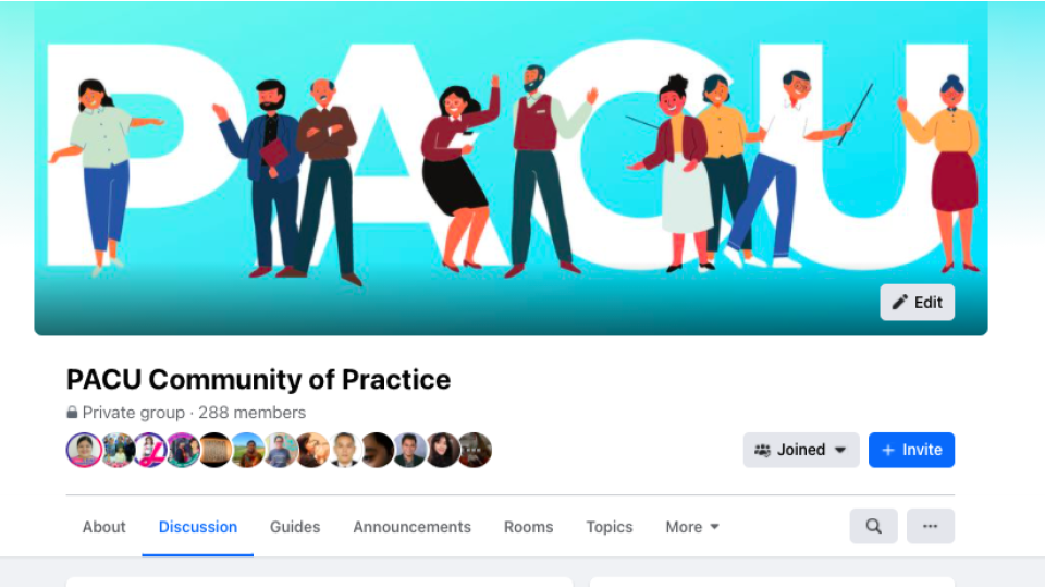 PACU Online Community of Practice